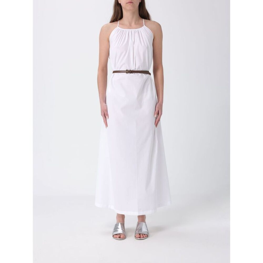 Max Mara Studio Dress Woman White